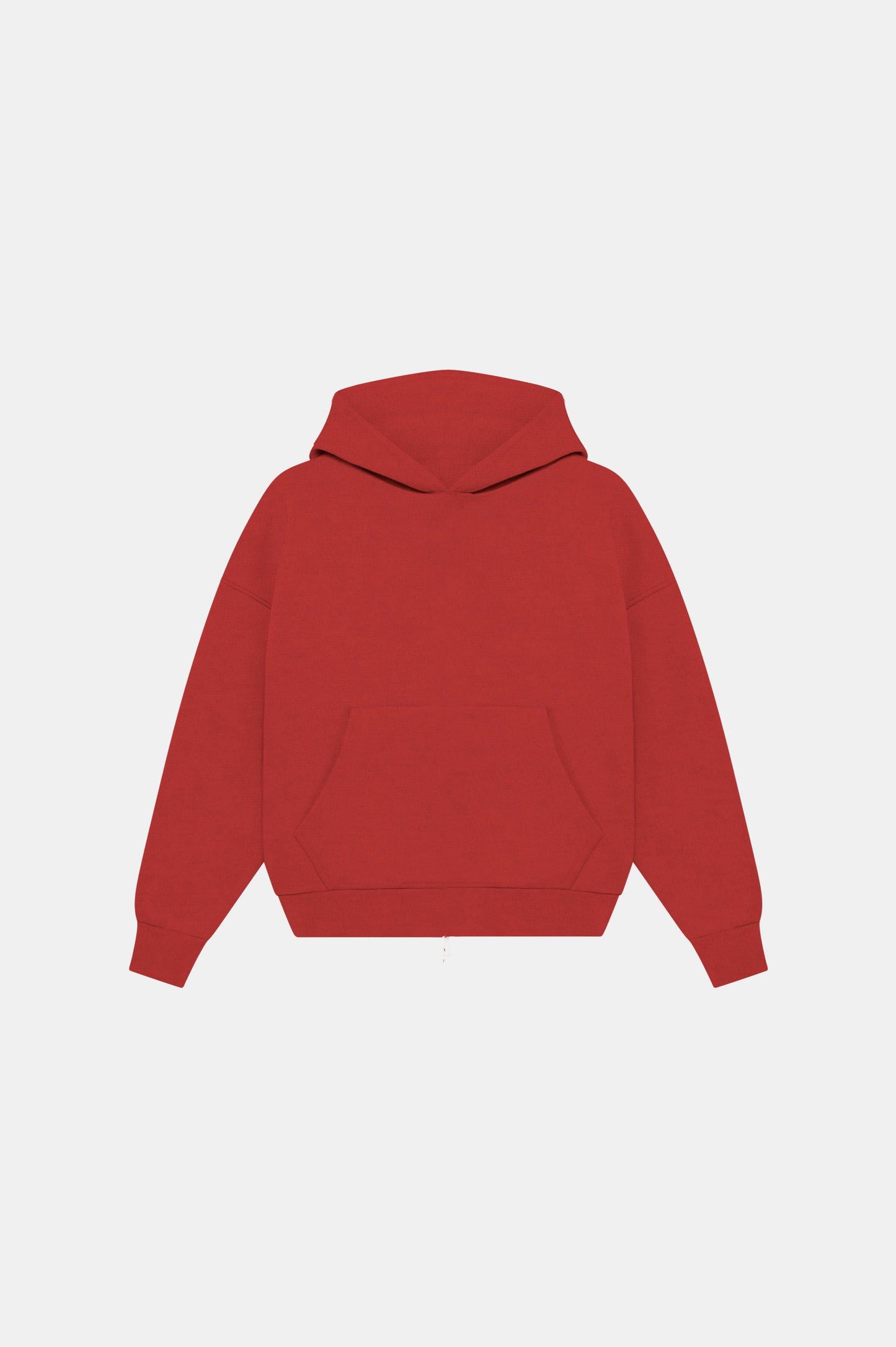 Hoodie Boxy Rojo