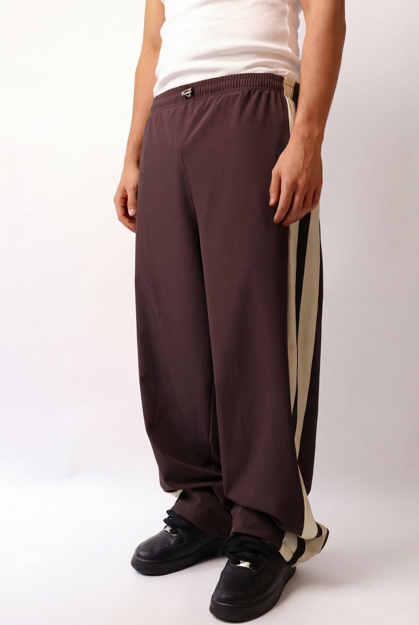 TrackPants Franjas Marrón