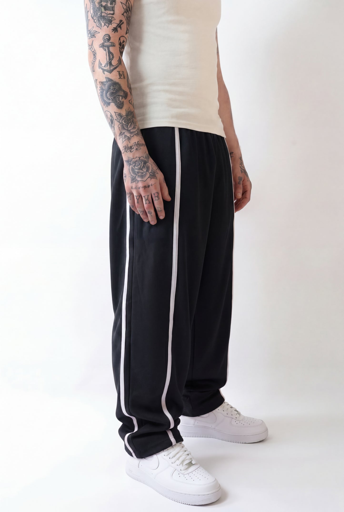 TrackPants Star Negro