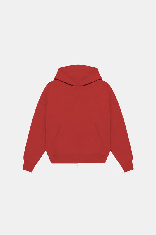 Hoodie Boxy Rojo