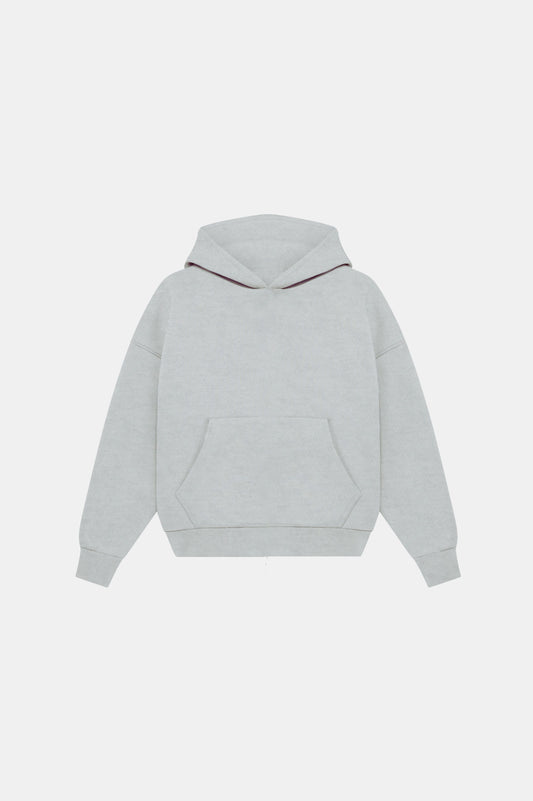 Hoodie Boxy Melange