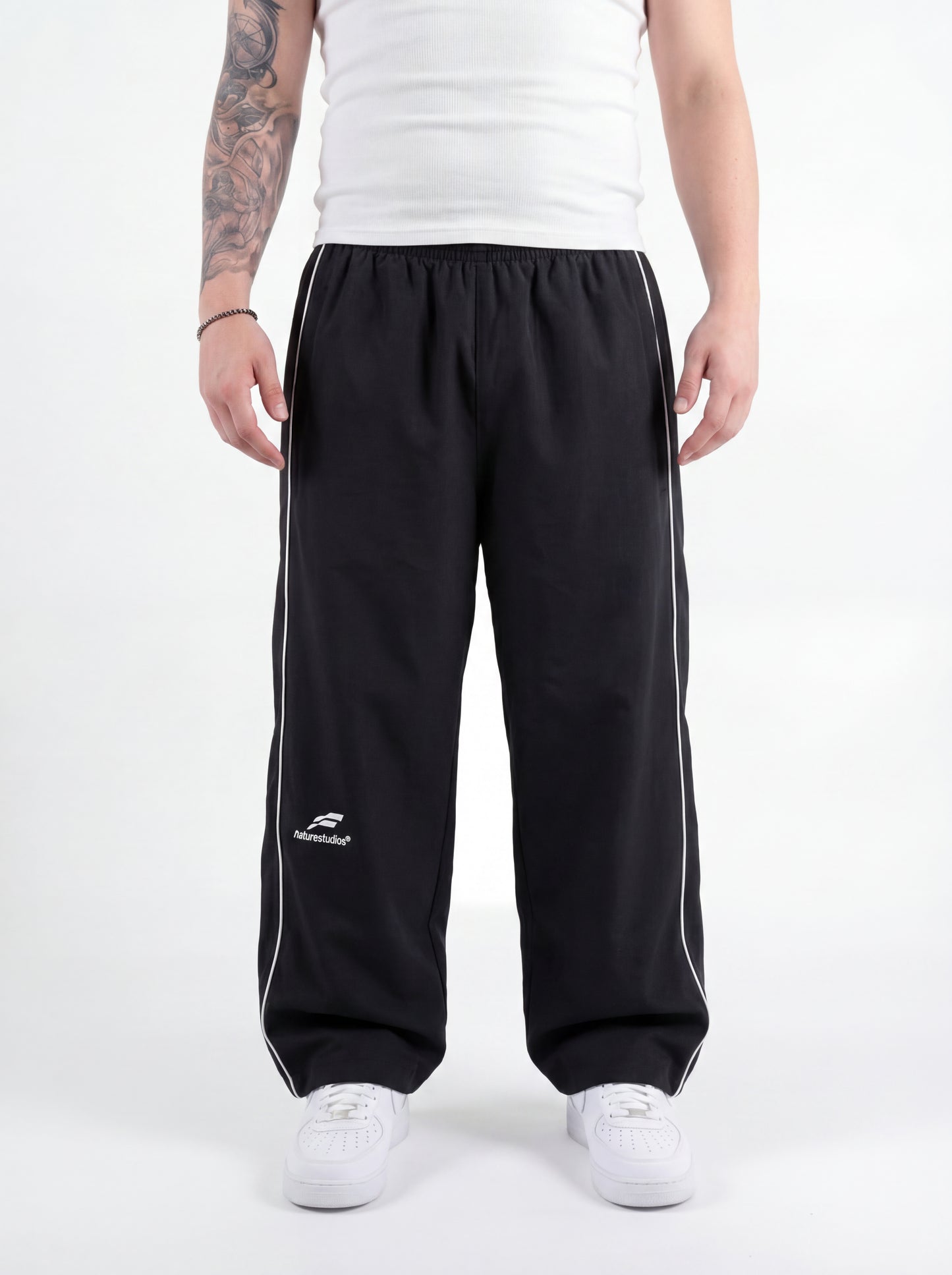 TrackPants 2 Lineas Negro