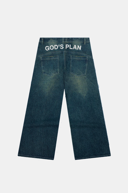 Baggy God's Plan Azul
