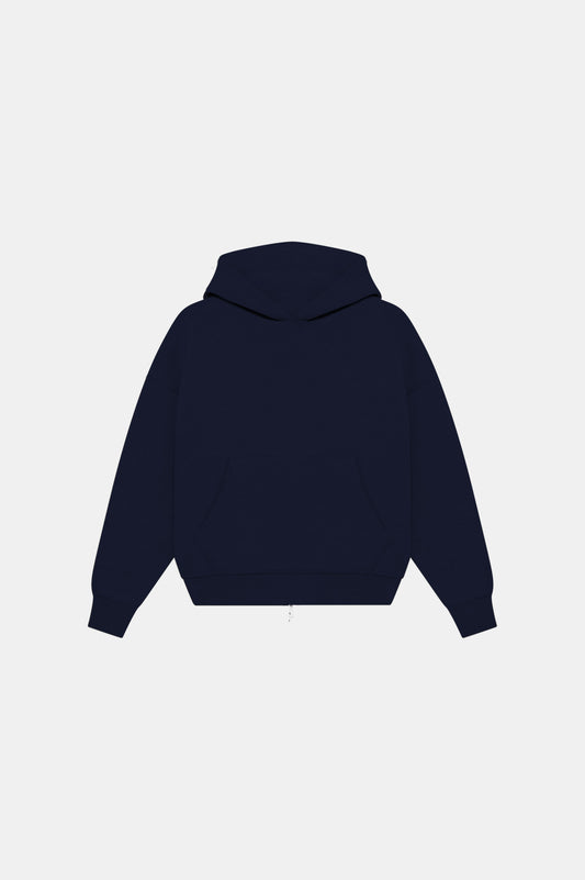 Hoodie Boxy Azul