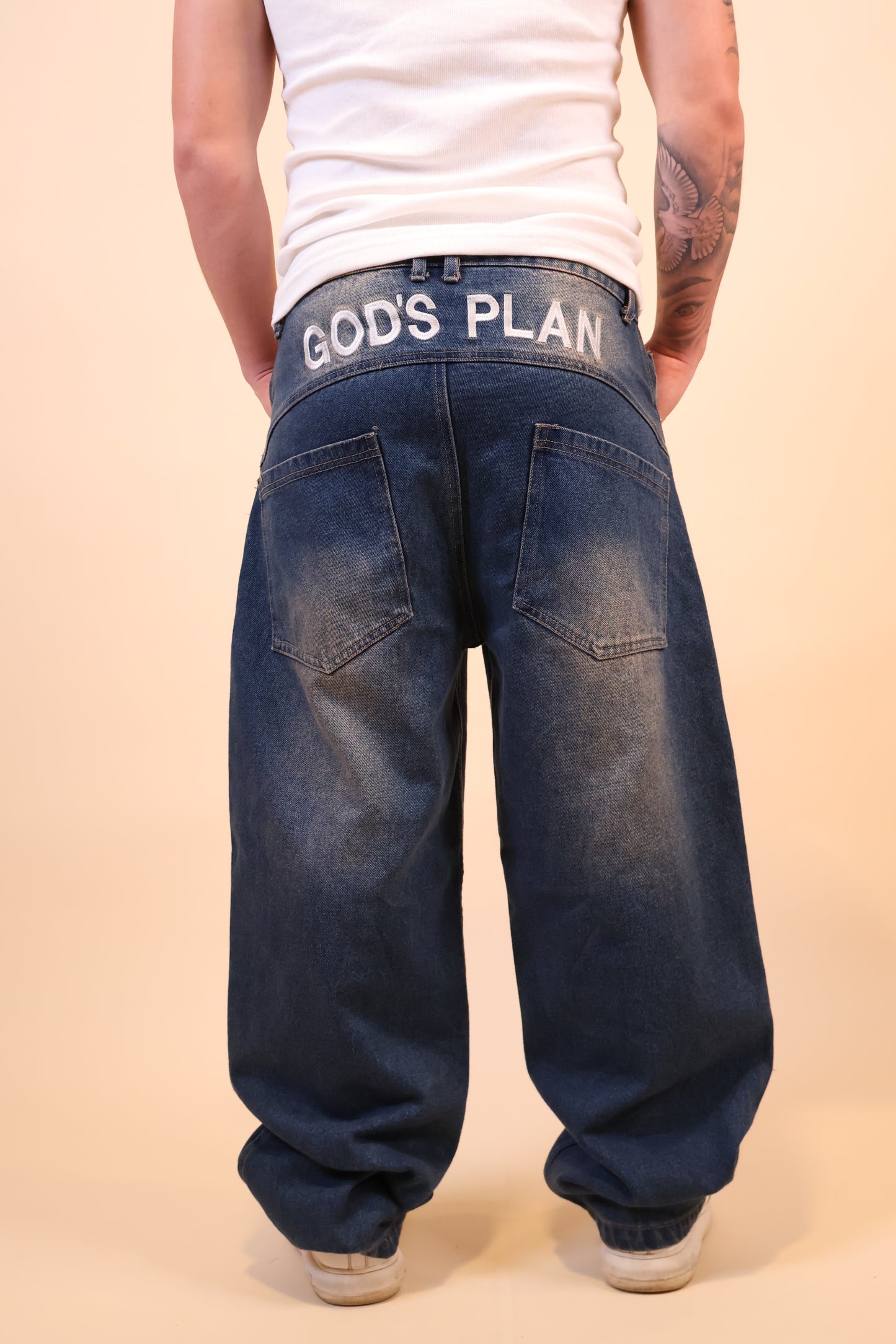 Baggy God's Plan Azul