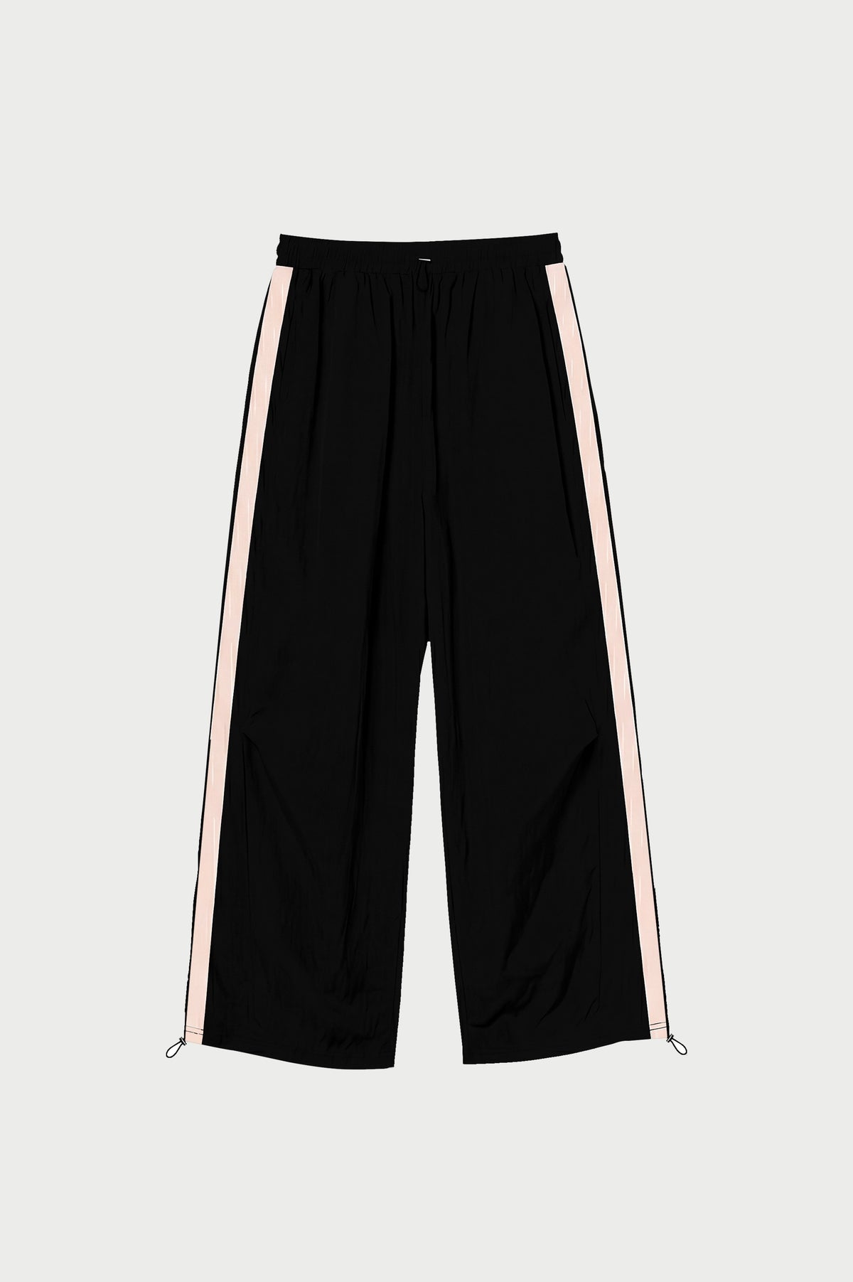 TrackPants Franjas Negro