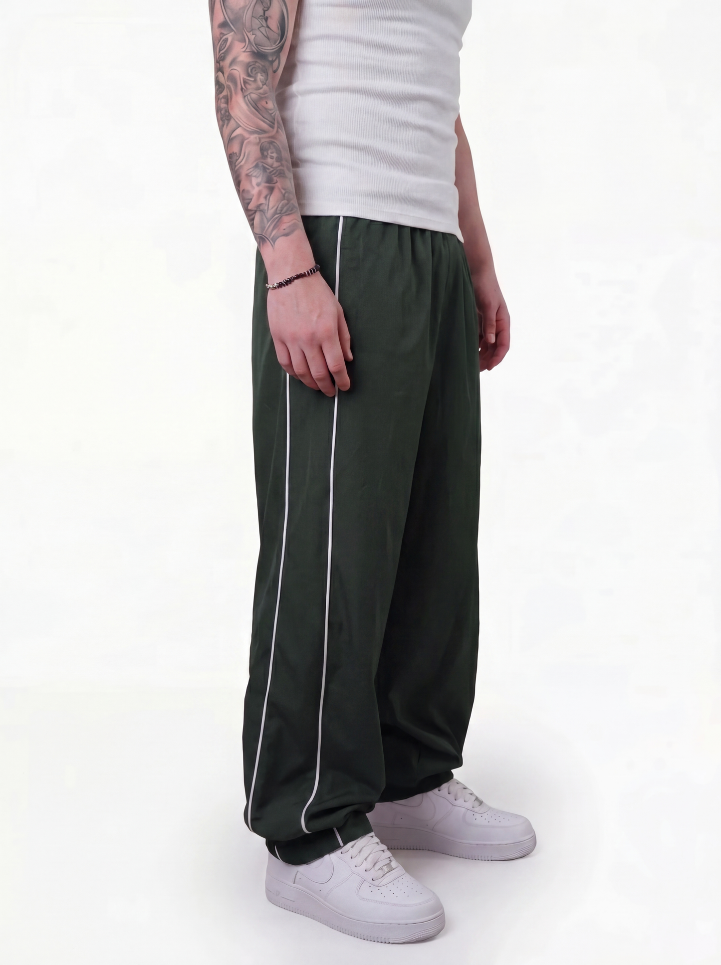 TrackPants 2 Lineas Verde