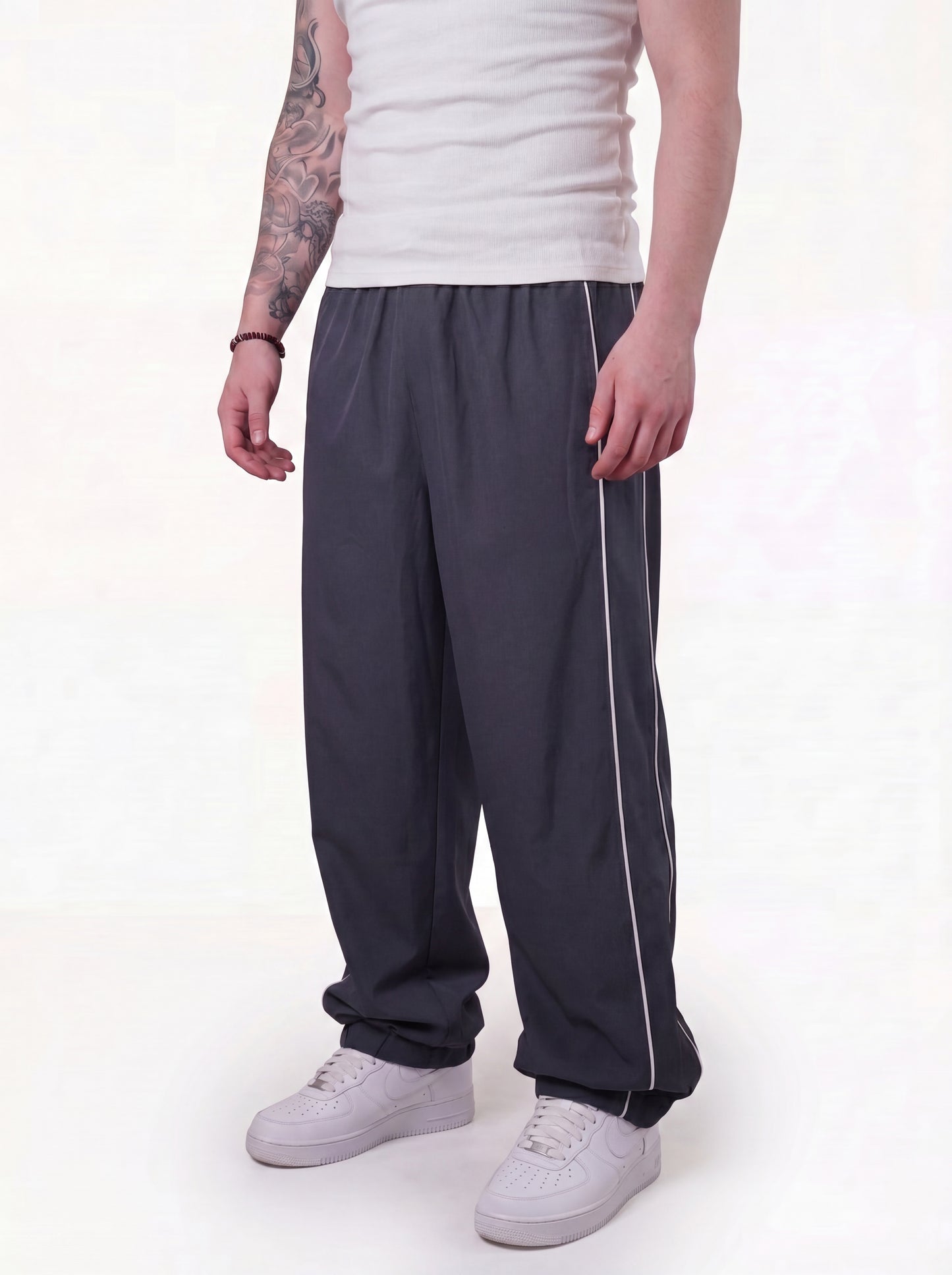 TrackPants 2 Lineas Charcoal