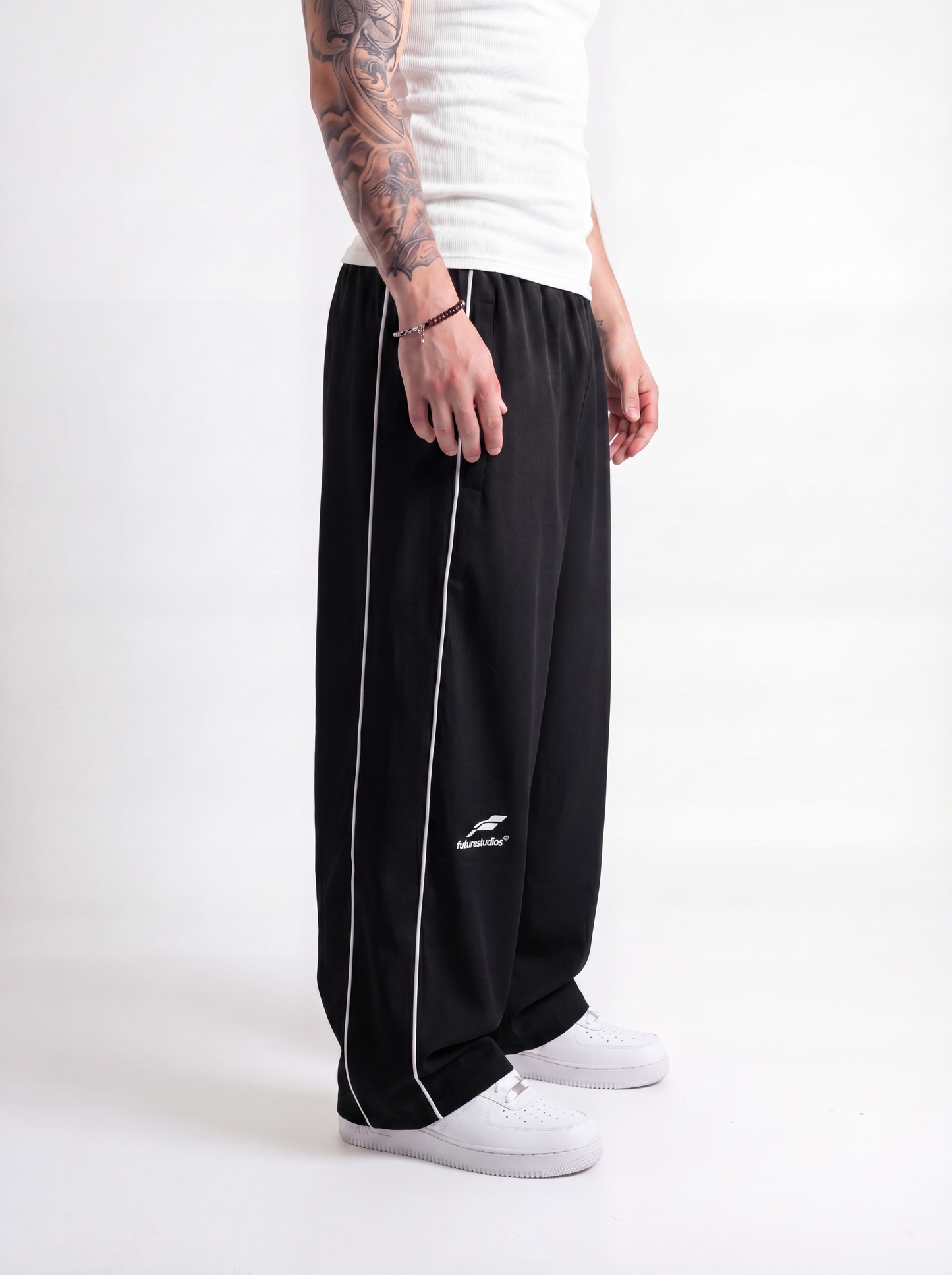 TrackPants 2 Lineas Negro